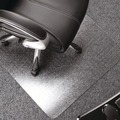Office Jansan | Floortex ER1115223ER Cleartex Ultimat 48 in. x 60 in. Polycarbonate Chair Mat for Low/Medium Pile Carpet - Clear image number 2