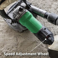 Concrete Surfacing Grinders | Metabo HPT GM13YM 120V 15 Amp Variable Speed 5 in. Corded Concrete Surfacing Grinder image number 4