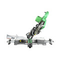 Miter Saws | Metabo HPT C10FSHSM 15 Amp Sliding Dual Bevel Compound 10 in. Corded Miter Saw with Adjustable Laser Guide image number 1