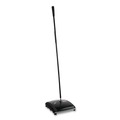 Cleaning & Janitorial Supplies | Rubbermaid Commercial FG421388BLA 44 in. Steel/Plastic Handle Dual Action Sweeper - Black/Yellow image number 1