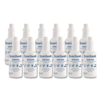 Boardwalk 32 oz Liquid Deodorizer - Green Apple (12/Carton)