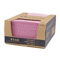 Cleaning & Janitorial Supplies | HOSPECO N-F110QCP Choice 12 in. x 21 in. 1-Ply Counter Foodservice Wiper - Pink/White (200/Carton) image number 0