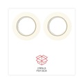 Office Jansan | Universal UNV51302 3 in. Core 48 mm x 54.8 mm General Purpose Masking Tape - Beige (2/Pack) image number 3