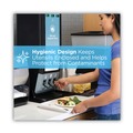 Labor Day Sale! Save $30 off $199! | Dixie DUSSF5 SmartStock Tri-Tower Mediumweight Polystyrene Dispensing Fork - Black (960/Carton) image number 4