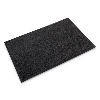 Crown Dust-Star 48 in. x 72 in. Microfiber Wiper Mat - Charcoal