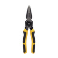 Pliers | Dewalt DWHT70277 Compound Action Long Nose Pliers image number 1