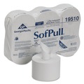 Cleaning & Janitorial Supplies | Georgia Pacific Professional 19510 2-Ply High Capacity Septic Safe Center Pull Tissue - White (6 Rolls/Carton) image number 0