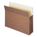 File Folders | Smead 73805 3.5 in. Expansion Letter Size Redrope Drop Front File Pockets (50/Box) image number 1