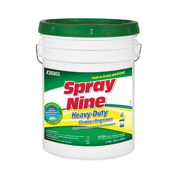 Spray Nine 5 Gallon Pail Heavy-Duty Cleaner/Degreaser/Disinfectant - Citrus Scent