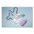  | Avery 08521 4.25 in. x 6 in. Top Load Lanyard-Style Badge Holder with Laser/Inkjet Inserts - White (75/Pack) image number 3