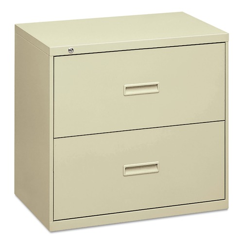 Office & Office Supplies | HON H482.L.L 400 Series 36 in. x 18 in. x 28 in. 2 File Drawers Lateral File - Putty image number 0
