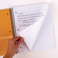 Office Jansan | Five Star 06208 11 in. x 8.5 in. 5-Subject Medium/College Rule Wirebound Notebook with 8 Pockets - Assorted Cover (200 Sheets) image number 9