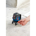 Rotary Lasers | Factory Reconditioned Bosch GCL 2-160 S-RT Self-Leveling Cross Line Laser with Plumb Points image number 9