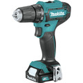 Drill Drivers | Makita FD09R1 12V max CXT Lithium-Ion 3/8 in. Cordless Drill Driver Kit (2 Ah) image number 1