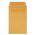 Office Jansan | Quality Park QUA43362 6.5 in. x 9.5 in. #1 3/4 Cheese Blade Flap Redi-Seal Closure Catalog Envelope - Brown Kraft (250/Box) image number 3