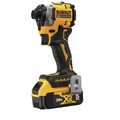 Impact Drivers | Dewalt DCF850P1DCB240-2 20V MAX ATOMIC Brushless Lithium-Ion 1/4 in. Cordless 3-Speed Impact Driver Kit (5 Ah) and (2) 20V MAX 4 Ah Compact Lithium-Ion Batteries Bundle image number 4