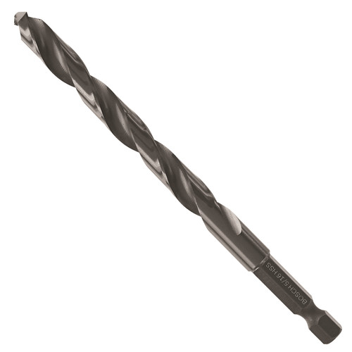 Bits and Bit Sets | Bosch BL2147IM 5/16 in. Impact Tough Black Oxide Drill Bit image number 0
