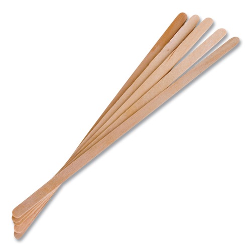 Food Service | Eco-Products NT-ST-C10C Wooden Stir Sticks - Natural (1000/Pack) image number 0