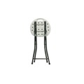 Office Furniture & Lighting | Iceberg 64573 Rough n Ready 26 in. Seat Height Backless Folding Stool Supports Up to 300 lb - White Seat/Charcoal Base (4/Carton) image number 1