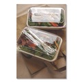 Cutlery | Eco-Products EP-S017-W Plantware Individually Wrapped CPLA Cutlery Fork - White (1000/Carton) image number 4