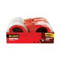  | Scotch 3750-4RD 1.88 in. x 54.6 Yards 3750 Commercial Grade 3 in. Core Packaging Tape with Dispenser - Clear (4/Pack) image number 0