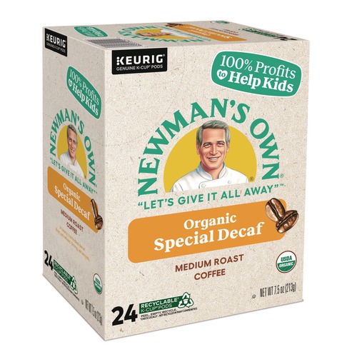 Food Service | Newman's Own Organics 5000351722 K-Cups - Special Decaf (24/Box) image number 0