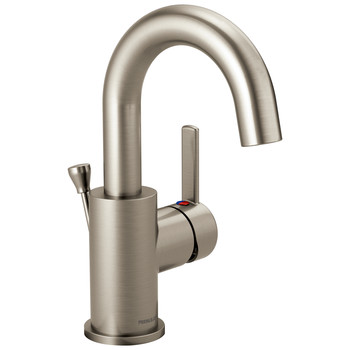 BATHROOM SINK FAUCETS | Delta P191102LF-BN Percept Single Handle Centerset Bathroom Faucet - Brushed NIckel