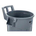 Bulk Savings Pricing 2 | Rubbermaid Commercial 2179403 BRUTE 32 gal Plastic Vented Wheeled Container - Gray image number 2