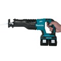 Reciprocating Saws | Factory Reconditioned Makita XRJ06PT-R 18V (36V) X2 LXT Brushless Lithium-Ion 1-1/4 in. Cordless Reciprocating Saw Kit with 2 Batteries (5 Ah) image number 4
