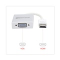 Office Jansan | Innovera IVR30040 6 in. HDMI to SVGA Adapter - White image number 5
