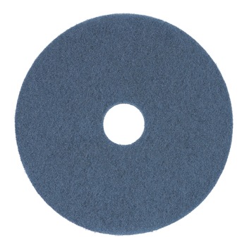 Boardwalk 13 in. Diameter Scrubbing Floor Pads - Blue (5/Carton)