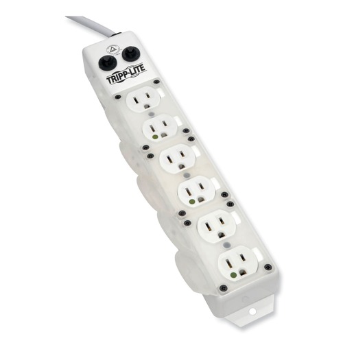 Surge Protectors | Tripp Lite PS-615-HG-OEM Medical-Grade Power Strip For Patient-Care Vicinity, 6 Outlets, 15 Ft Cord image number 0