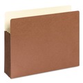 Office Jansan | Smead 73264 3-1/2 in. Expansion Straight Tab File Pocket - Manila/Redrope (10/Box) image number 1