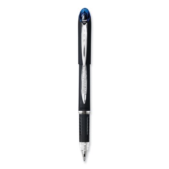 uni-ball Jetstream Hybrid Bold 1 mm Gel Pen - Black/Silver/Blue Barrel