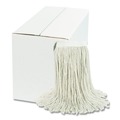 Cleaning & Janitorial Supplies | Boardwalk BWK2020CCT #20 Cut-End Cotton Wet Mop Head - White (12/Carton) image number 0
