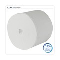Cleaning & Janitorial Supplies | Scott 07001 2-Ply Septic Safe Essential Extra Soft Coreless Standard Roll Bath Tissue - White (36/Carton) image number 4