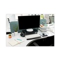 Office Jansan | 3M MS90B 20 in. x 12 in. x 1 in. to 5.78 in. 40-lb. Capacity Adjustable Monitor Stand - Black/Silver image number 2