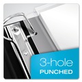 Office Jansan | Cardinal 14201 11 in. x 8-1/2 in. Expanding Zipper Binder Pockets - Clear (3/Pack) image number 5