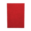 Cleaning Cloths | Boardwalk 7100115809 20 in. x 14 in. Buffing Floor Pads - Red (10/Carton) image number 0