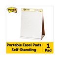 Office Jansan | Post-it Easel Pads Super Sticky 563R 20 in. x 23 in. Unruled Original Tabletop Easel Pad with Self-Stick Sheets - White (20-Sheets/Pad) image number 1