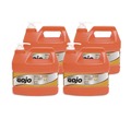 Cleaning & Janitorial Supplies | GOJO Industries 0945-04 Natural Orange 1 gal. Smooth Hand Cleaner - Citrus Scent (4/Carton) image number 0