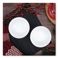 Cutlery | Dart 12BWWQR 10 oz. - 12 oz. Quiet Classic Laminated Foam Dinnerware Bowls - White (1000/Carton) image number 6