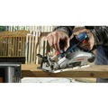 Circular Saws | Bosch GKS18V-22LB25 18V Brushless Blade-Left Lithium-Ion 6-1/2 in. Cordless Circular Saw Kit with 2 Batteries (4 Ah) image number 9