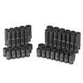 Sockets | Grey Pneumatic 9748 48-Piece 1/4 in. Drive 6s-Point SAE/Metric Standard and Deep Impact Socket Set image number 0