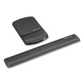 Office Furniture Accessories | Fellowes Mfg Co. 9175301 18.37 x 2.75 Keyboard Wrist Support with Microban Protection - Graphite image number 4