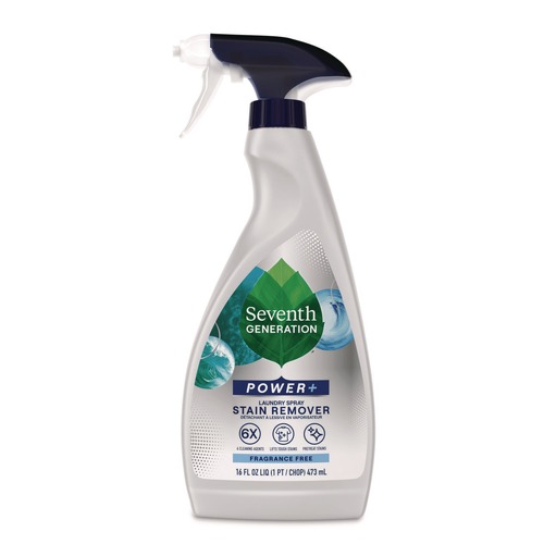 Office Jansan | Seventh Generation 67362378 16 oz Laundry Stain Remover Spray Bottle - Fragrance-Free (8/Carton) image number 0