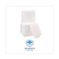  | Boardwalk BWK30LAG300 3 lbs. Capacity Paper Food Baskets - Red/White (500/Carton) image number 5