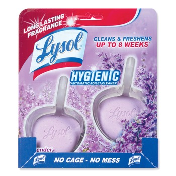 LYSOL Brand Hygienic Automatic Toilet Bowl Cleaner - Cotton Lilac (2/Pack)