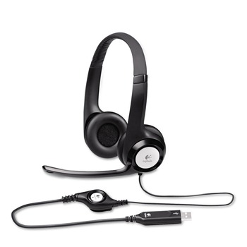 Logitech 981-000014 H390 USB Headset with Noise-Canceling Microphone