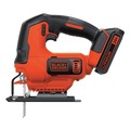 Jig Saws | Black & Decker BDCJS20C 20V MAX Brushed Lithium-Ion Cordless Jig Saw Kit (1.5 Ah) image number 2